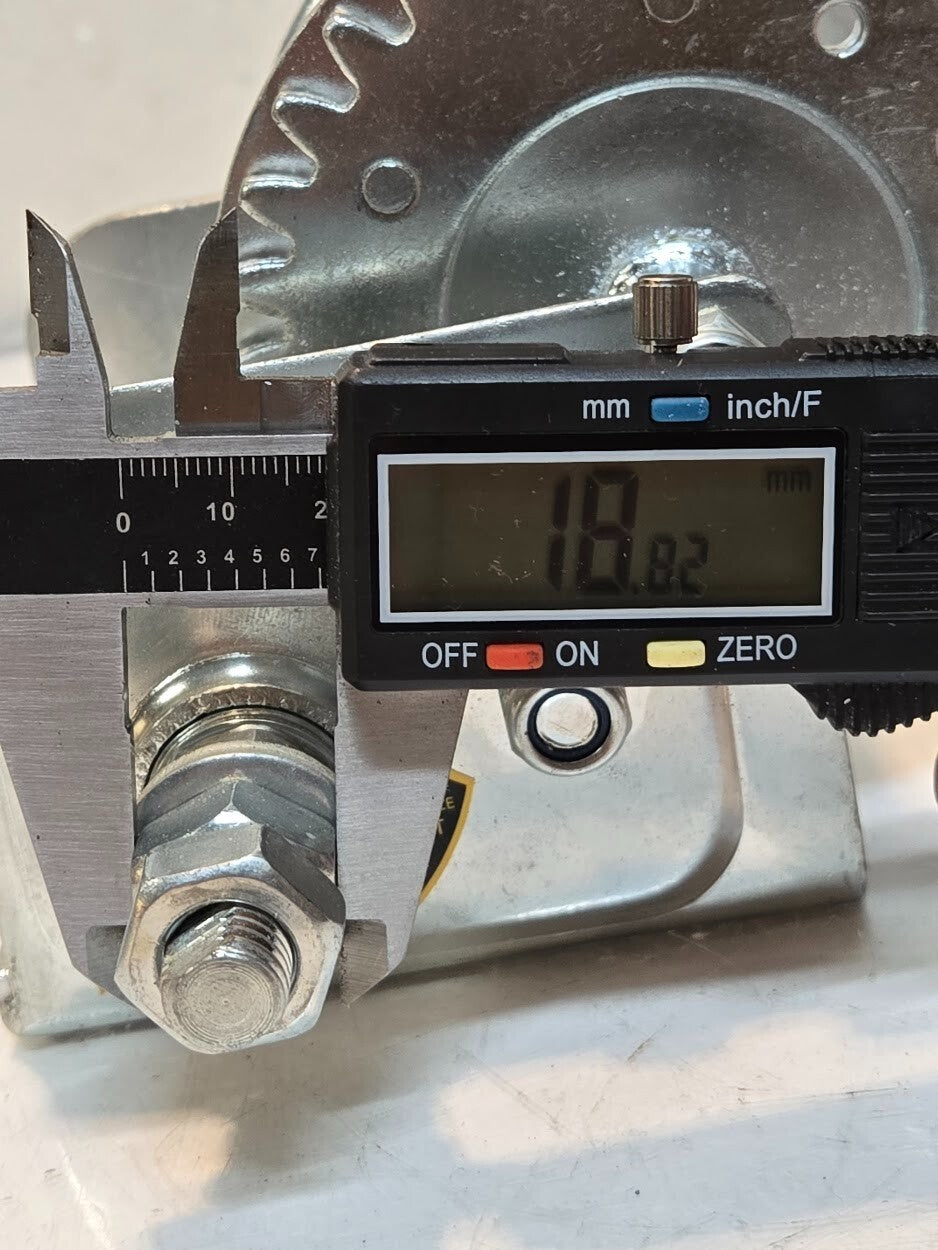 3 Quantity of HWD-600 Work Winch 600lbs Capacity 3-1/2"x3-3/4" Base (3 Quantity)