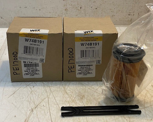 2 Qty of Wix Filters W74B191 Premium Diesel Exhaust Fluid Urea Filters (2 Qty)