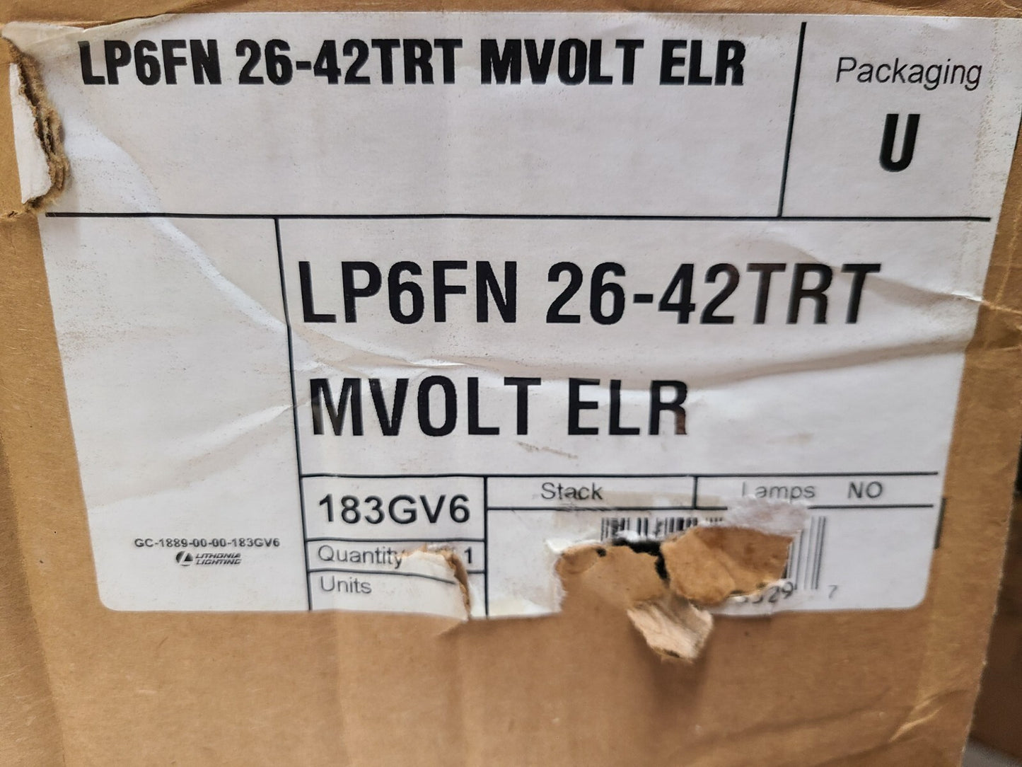 Lithonia Lighting LP6FN 26-42TRT MVOLT Recessed Trim 26-32-42 Watts