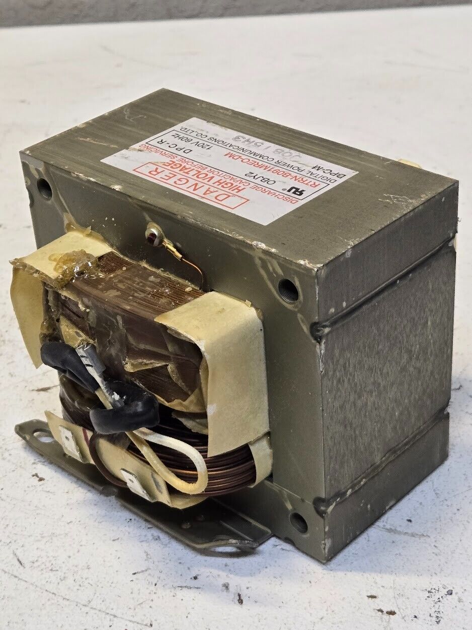 Transformer RTRN-B091MREO-DM 120V for Sharp Microwave