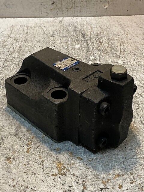 Yuken Relief Valve D141 | 21mm Bore 7-1/2" L 4-3/4" H 4-7/8" W