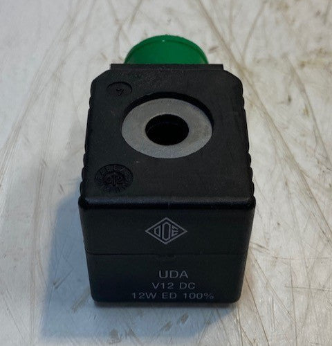 UDA V12 DC 12W ED Ode Valve Solenoid Coil Electromagnetic Replacement Part