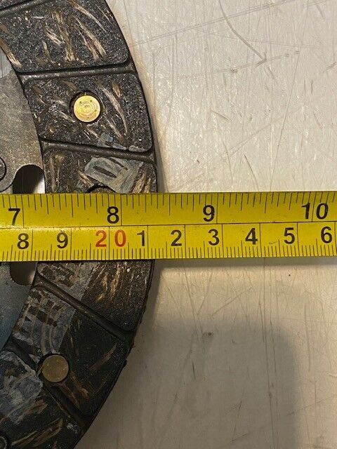 Clutch Friction Disc 112570 | 22mm Bore 20-Spline 8-3/8" Diameter
