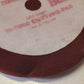 2 Qty. of Soft Buff 8" Red Foam Cutting Pads W-7000 (2 Qty)