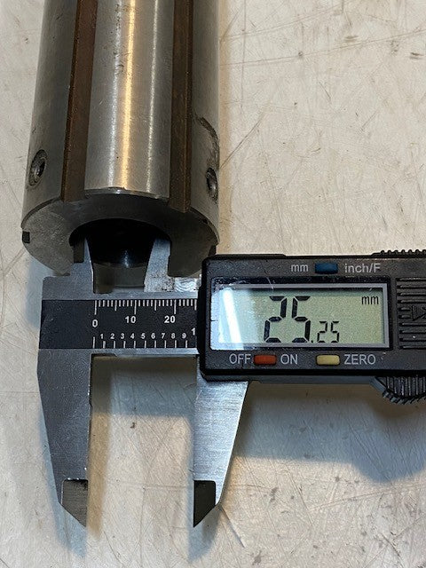 Collet Chuck 034-2304-3 | 3.000 7/13 440C | 8" Long 25mm ID 50mm OD