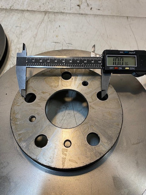 2 Quantity of DL Disc Brake Rotor MIN THK 24MM 3286 | 54mm Bore 5x100mm (2 Qty)