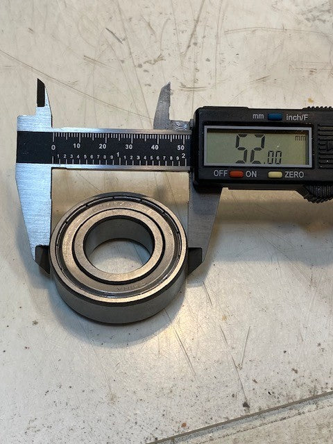 10 Quantity of 6205Z Double Sealed Bearings 25x52x15mm (10 Quantity)