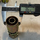 4 Quantity of Hydraulic Hose Fittings for 3/4" Pipe HY12 | 3-1/4" H 24mm Thread