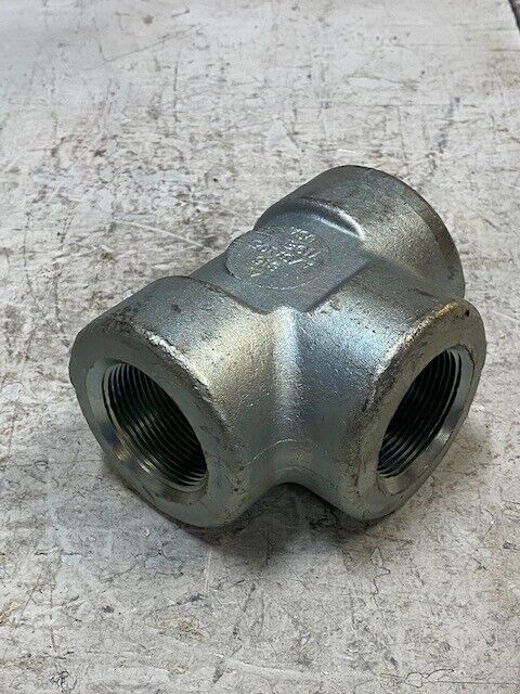 B16 A/SA105 719E Socket Weld Forged Steel Connect Tee 1-1/2 3M