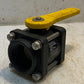 BANJ Polypropylene Ball Valve Stainless Steel Bolts 57mm Bore 150PSI Max