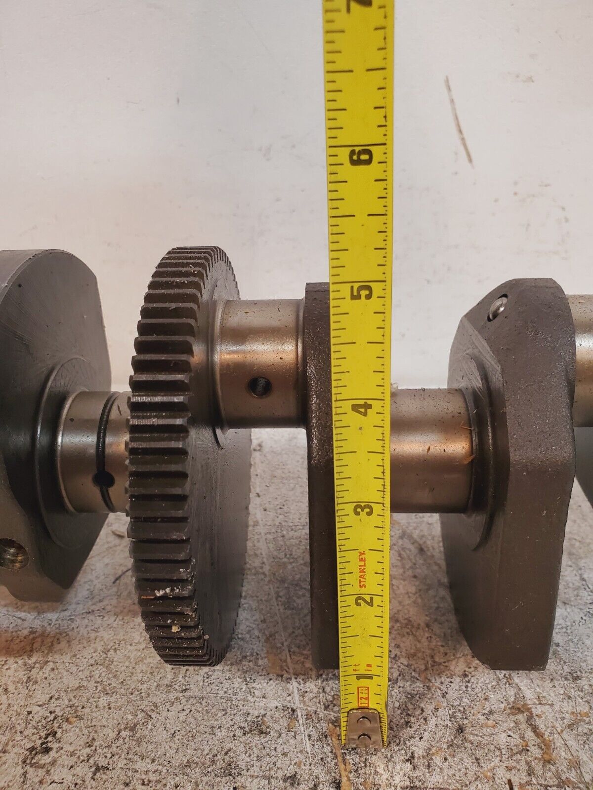 Crankshaft Lenght 17" | 53Teeth Front Gear | 78Teeth Middle Gear | 581E1