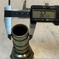 2 Quantity of Hydraulic Hose Fittings 4-1/4" H 33mm OD 23mm ID 50mm Hex (2 Qty)
