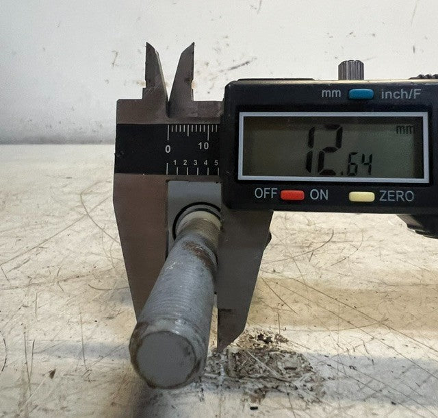 Double-Acting Hydraulic Cylinder 20-1/4" Two Threaded Ends Steel Ram
