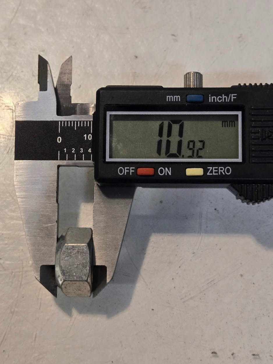 50 Quantity of Case 232-4118 Lock Nuts | 1/2"-13 | 3/4" Hex Size (50 Quantity)