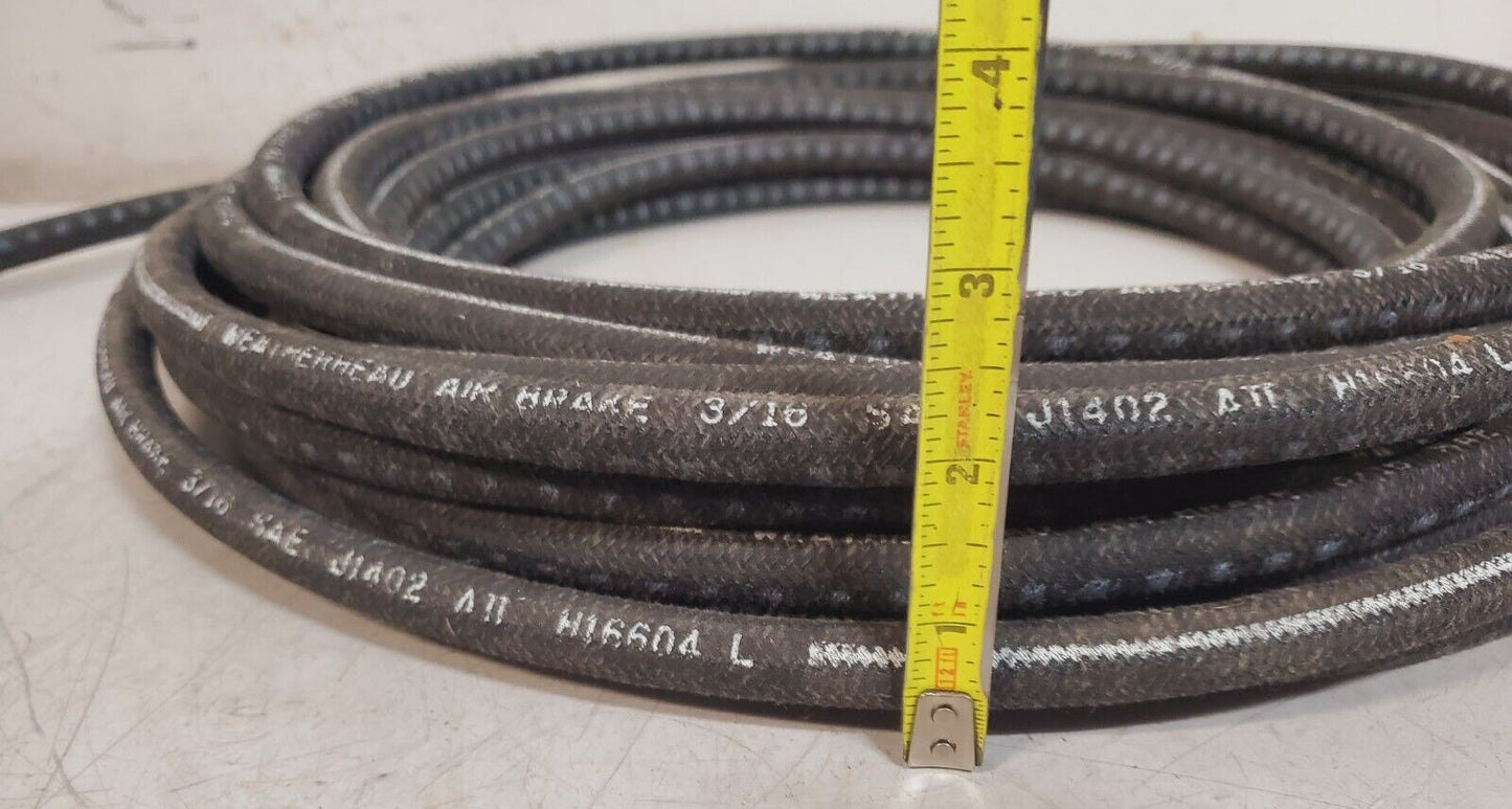 Weatherhead Air Brake Hydraulic Hose 62543 H16604 L | J1402 | 3/16 | AII | 40 Ft