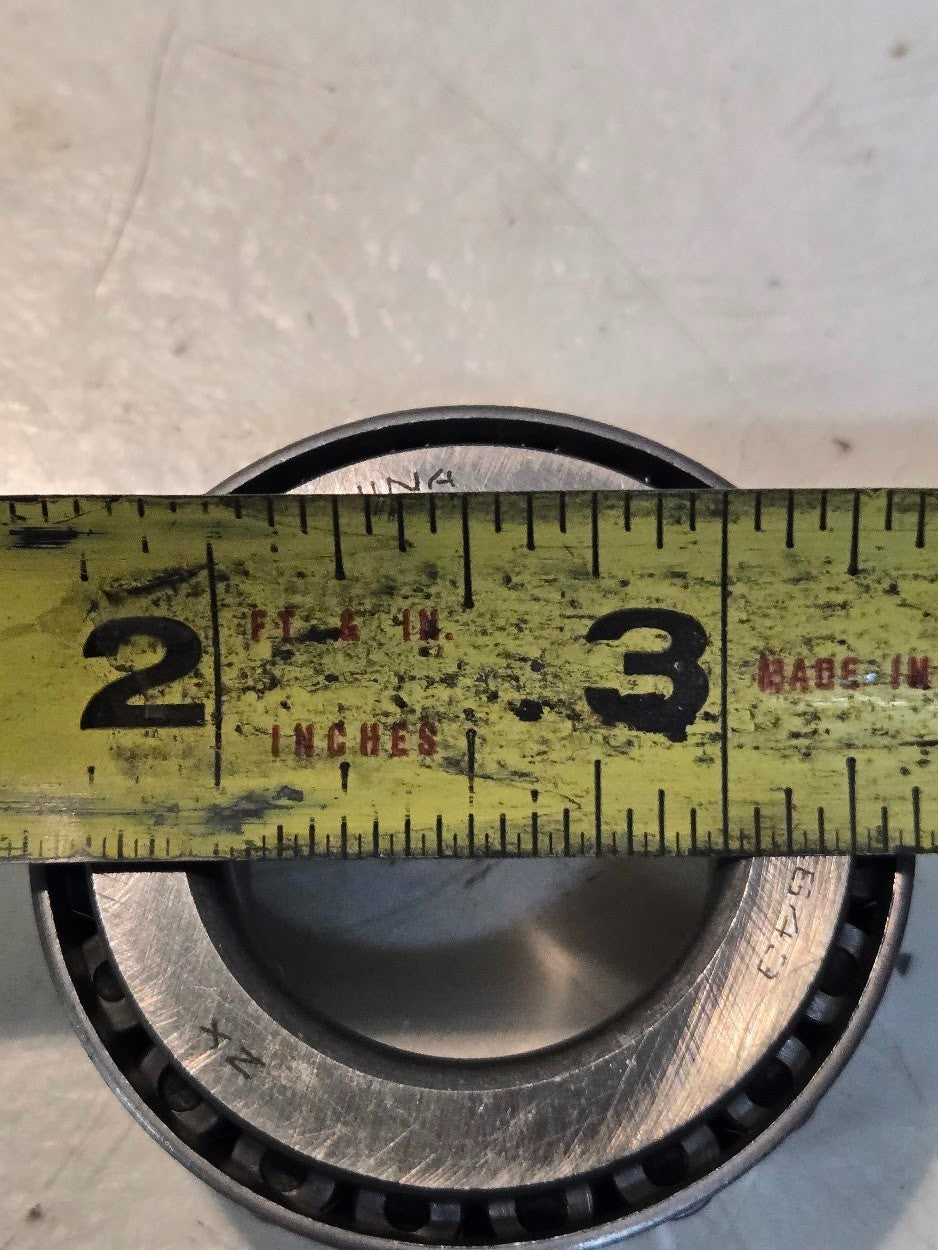 10 Quantity of Tapered Roller Bearing Cones L44643 | 1" Bore 15mm Thick (10 Qty)