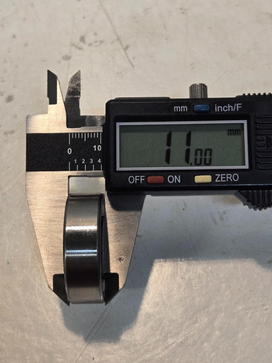 10 Quantity of Metal Shielded Bearings 6202Z | 35 mm OD x 5/16 in Bore (10 Qty)