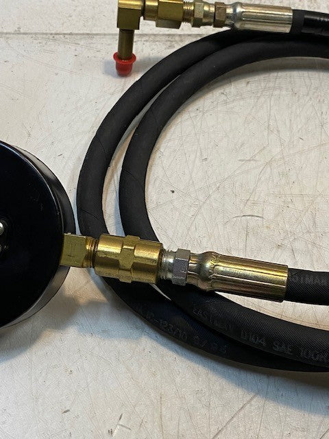 Ashcroft Pressure Gauge with Hose Attachment 405-15 | Max 400 Psi Max 2800 kPa