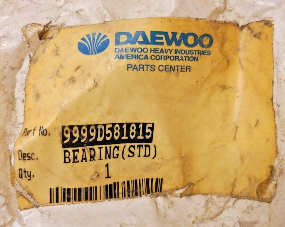 Daewoo Bearing Mast Roller 9999D581815 | BCA 308F SEAL | MG308FFAC BCA