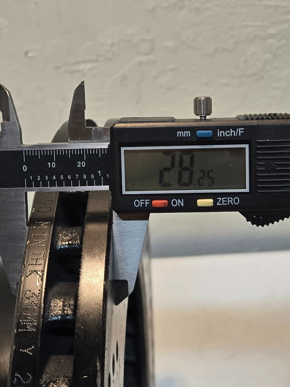 Drilled Brake Rotor 4 9-88 07 90 | 5x4.5in Bolt Pattern 11 9/16" Diameter