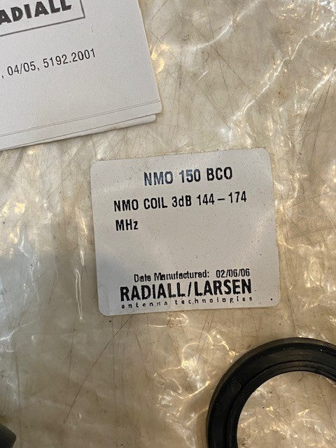 NMO Coil 3dB 144-174 NMO150BCO Loading Coil