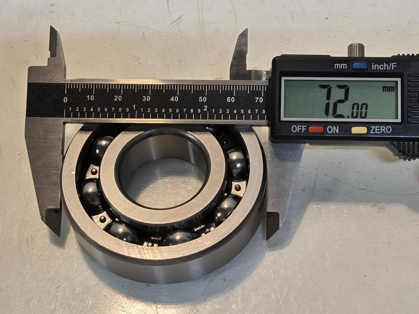 2 Quantity of Ball Bearings 6306 | 72 mm OD x 30 mm Bore x 19 mm Thick (2 Qty)