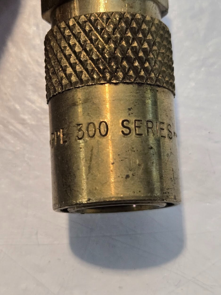 2 Quantity of PPE 300 Series 1/4" Quick Connect Couplings 3/8" Push-Lok (2 Qty)
