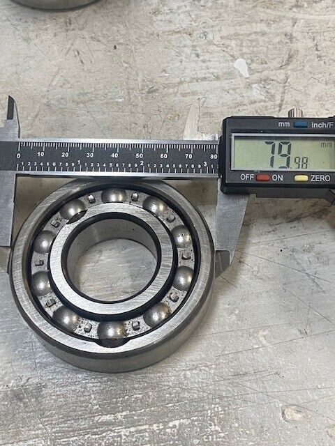 12 Qty of VBF 307 Russia 21x35x80mm Bearings (12 Quantity)