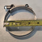 8 Quantity of Breeze T-Bolt Hose Clamps Min Dia 325 Stainless Steel Band (8 Qty)
