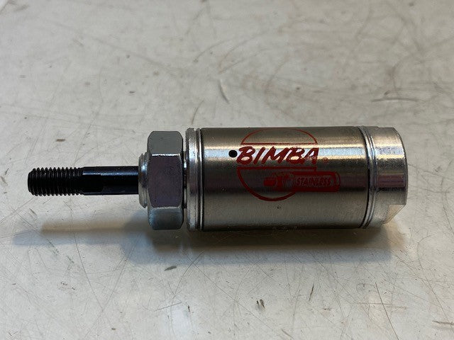 Bimba D-51850-A-25 Pneumatic Manifold Cylinder 3-3/4" L 28mm OD 8mm Thread