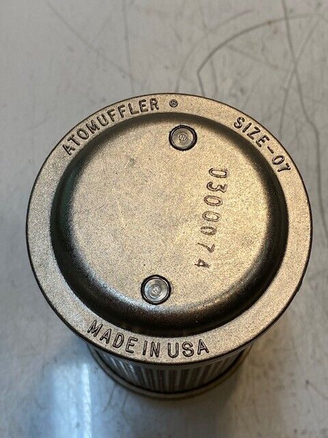 Allied Witan Atomuffler Air Exhaust Muffler SIZE-07 | 7-1/4" H 26mm Thread