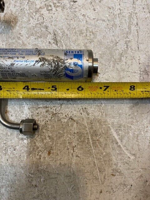 Sentry 7-01137H Thermal Shut-Off Valve CSA-0C14013.5267890 4400Psi REMAN