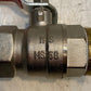 HS Univers DN25 PN30 Ball Valve w/ Brass Inlet/Outlet HS MS58