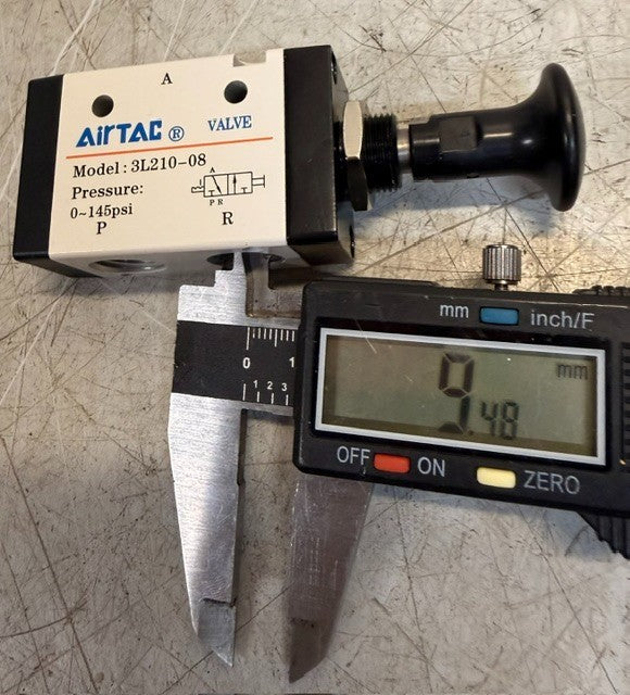AirTAC 3L Series Push-Pull Mechanical Valve 3L21008T Directional Control Valve