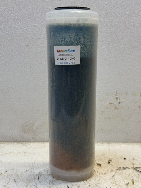 Spectra Pure SilicaBuster® High-Cap Color Changing DI Cartridge | DI-SB-CI-10HC