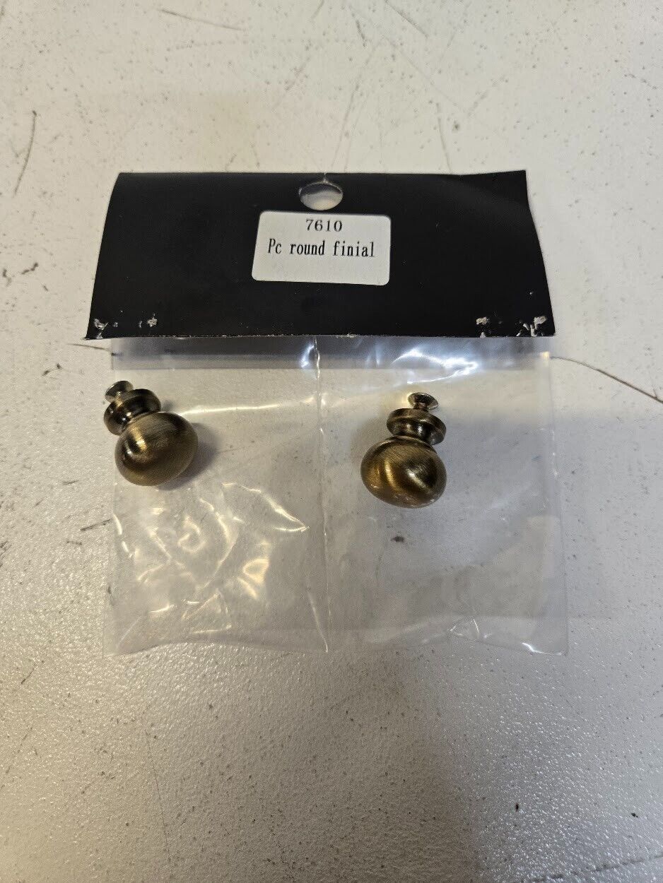 5 Quantity of Zoroufy 7610 Stair Rod Ends (5 Quantity)