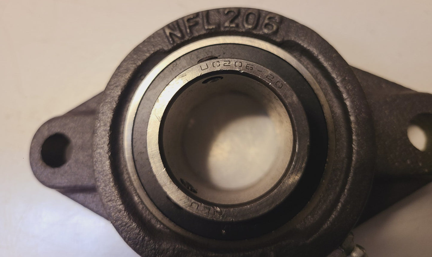 HLU 2-Bolt Flange Bearing 1-1/4" | NFL206 | UC206-20