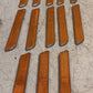 13 Quantity Talmu Amber Lower Fork Leg Reflector SAE-A-90-DOT | 9004 Automotive
