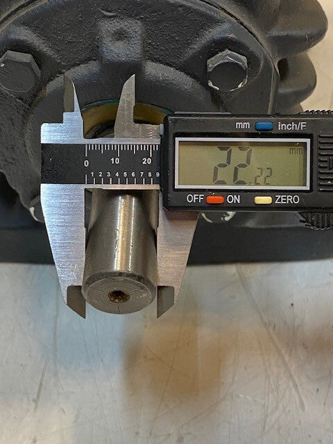Power Gear Reducer DN0038 | DN0481 | 018547491 | 41mm OD Shaft 22mm OD Shaft
