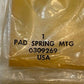 6 Quantity of Pad Springs 0309269 3" x 3" x 1/2" (6 Quantity)