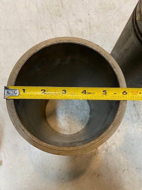 2 Qty of Cylinder Sleeves 10-1/4" Long 5-1/4" ID 5-11/16" OD 6" OD Bottom -2 Qty