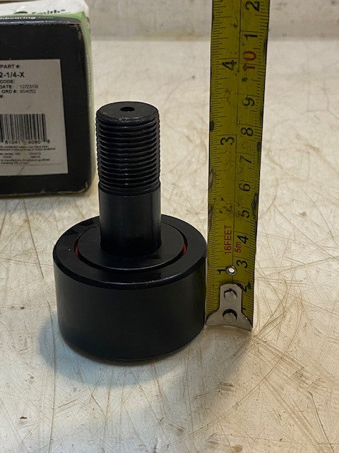 2 Qty of ABC Smith CR-2-1/4-X Cylindrical Cam Follower Needle Bearings (2 Qty)