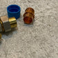 Honeywell Thermostatic Radiator Valve TTD OV ON20 4" Long 22mm End 23mm Hex ID