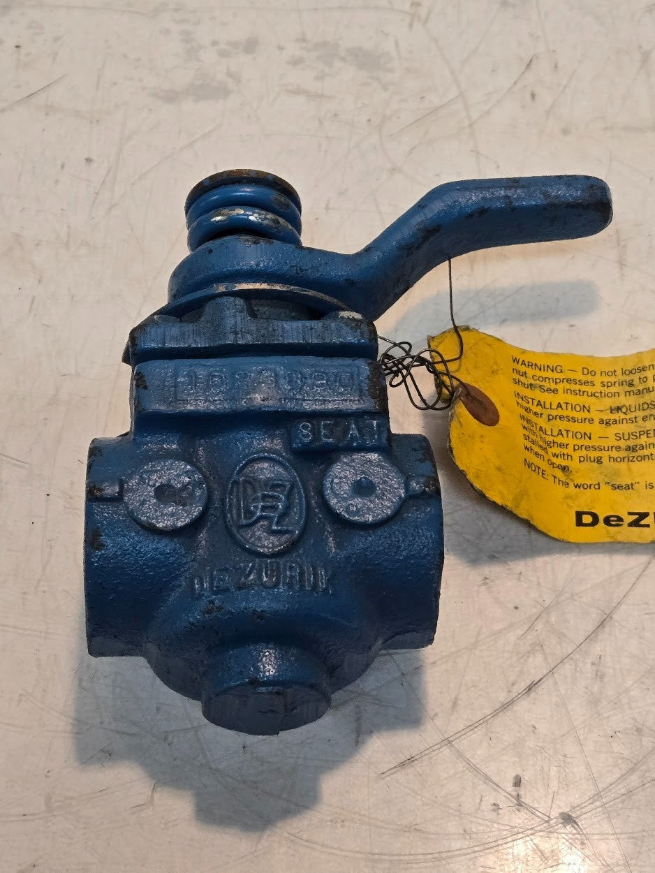 DeZurik Quarter Turn Valve 1023890 for 3/4" Pipe | 1086315 | 1095943