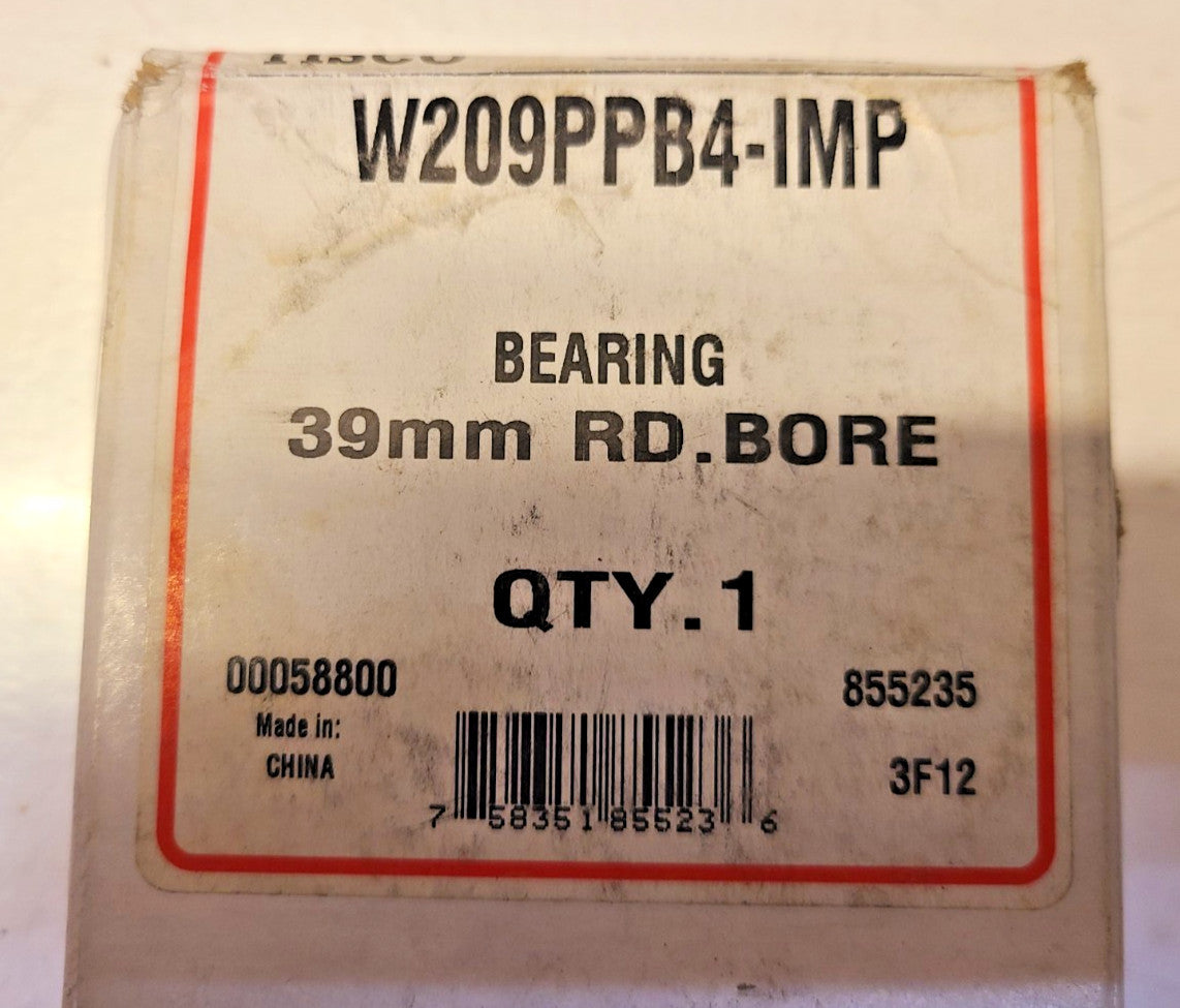 Tisco Bearing W209PPB4-IMP 39mm RD Bore