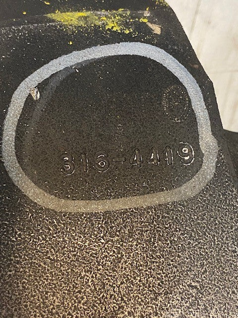 1 Drive Sprocket Set, 316-4419, 18 Tooth 8 Bolt 7/8 Bolt, Fits Some CAT Scrapers