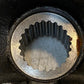 Axle Flange Yoke Pinion 24-Spline 32mm Bore 48mm OD 3-1/2" Long 2-7/16" Wide