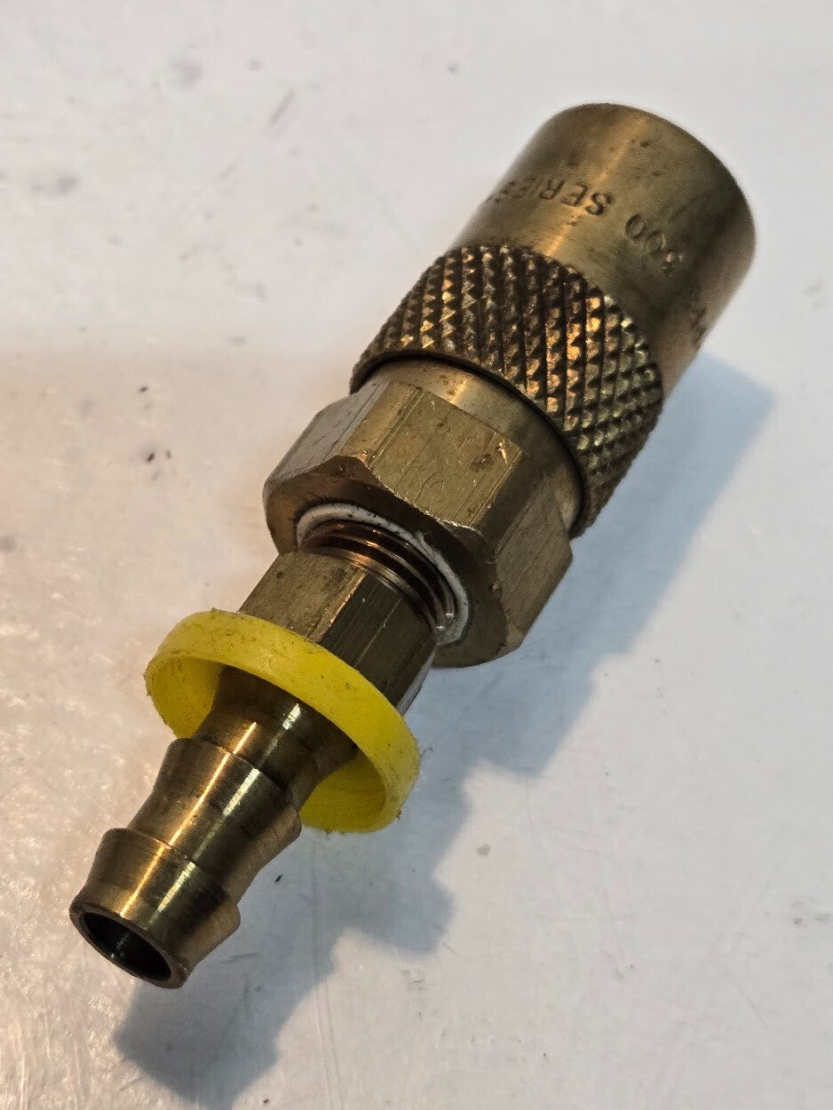2 Quantity of PPE 300 Series 1/4" Quick Connect Couplings 3/8" Push-Lok (2 Qty)