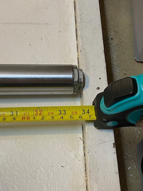 Front Fork Shock Absorber 34" Long 20mm Bore 35mm Shaft 41mm End
