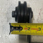 Single Track Bypass Door Kit Sliding Barn Door PULLEYBAR ONLY (See Measurements)